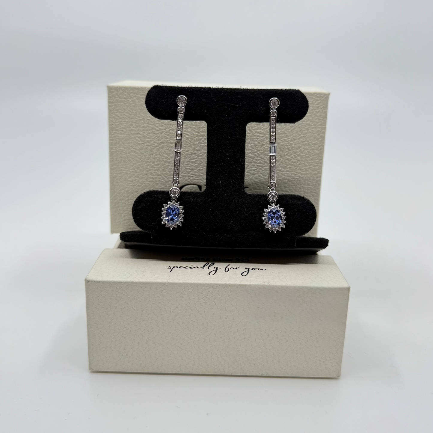 Blue Droplets Earrings