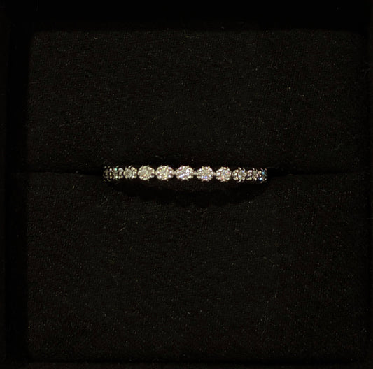 Round Esme Eternity Moissanite Band