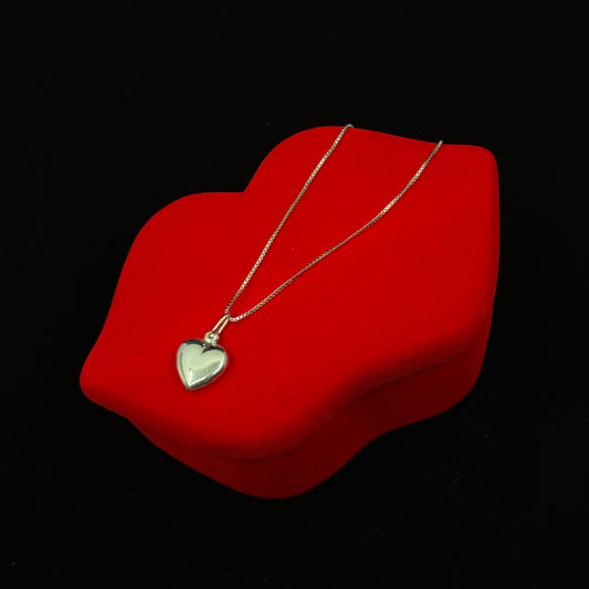 Puffy Heart Necklace