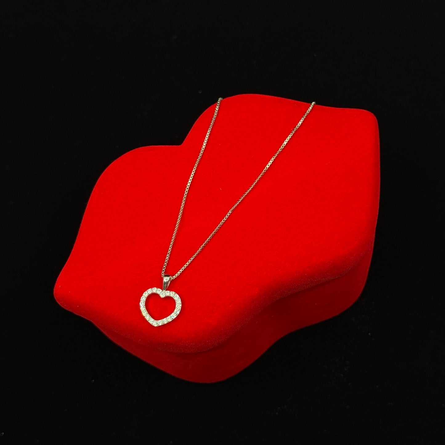 Heart Silhouette Necklace