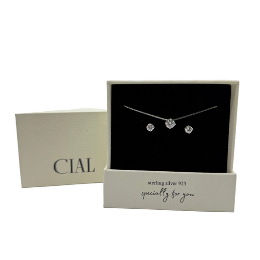 Solitaire Moissanite Set