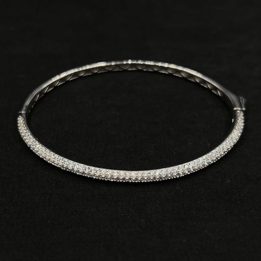 Zirconia Pave Bangle