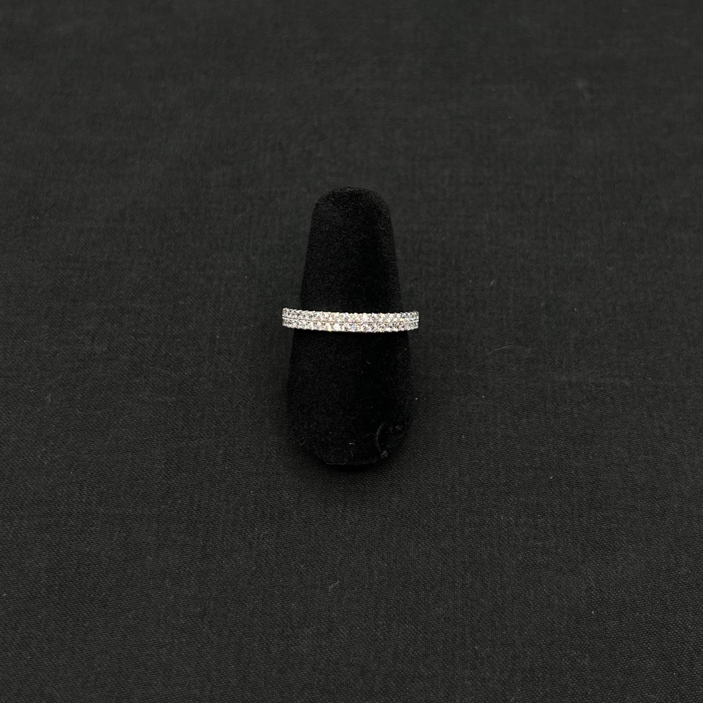 2-row Pave Ring