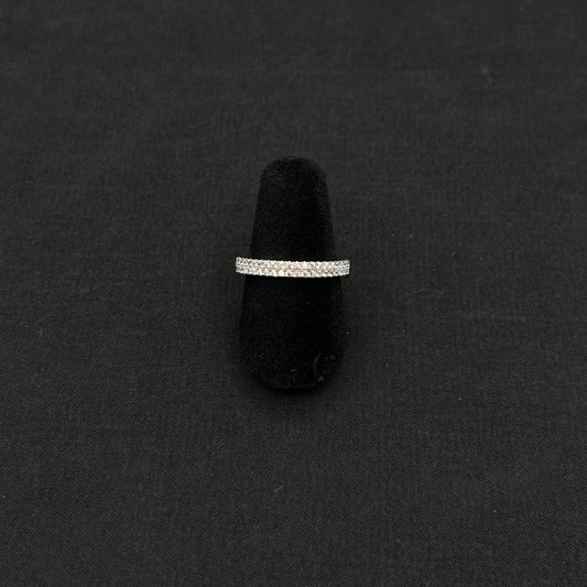 2-row Pave Ring